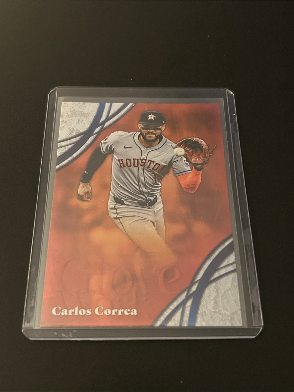 2026 Topps Series 2 - Glove Work Carlos Correa #GW-52 - Houston Astros